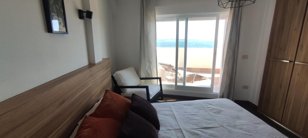 Ferienwohnung Atico Con Amplia Terraza Y Espectaculares Vistas Sanxenxo Exterior foto